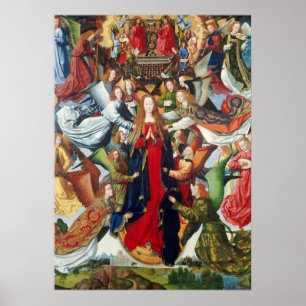 Poster Mary, reine du ciel, C. 1485 - 1500