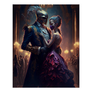 Poster Mascarade de balle.