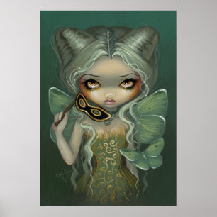 Poster Mascarade des papillons de nuit ART IMPRIMER papil