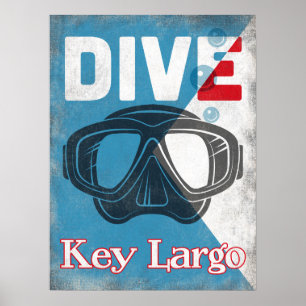 Poster Mask de Key Largo