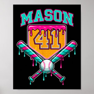 Poster Mason 41 Mème Crème Glacée Dégoulinante Bysebyll A