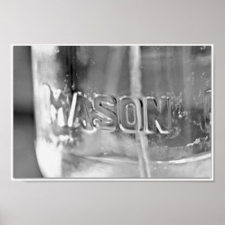 Poster Mason Jar