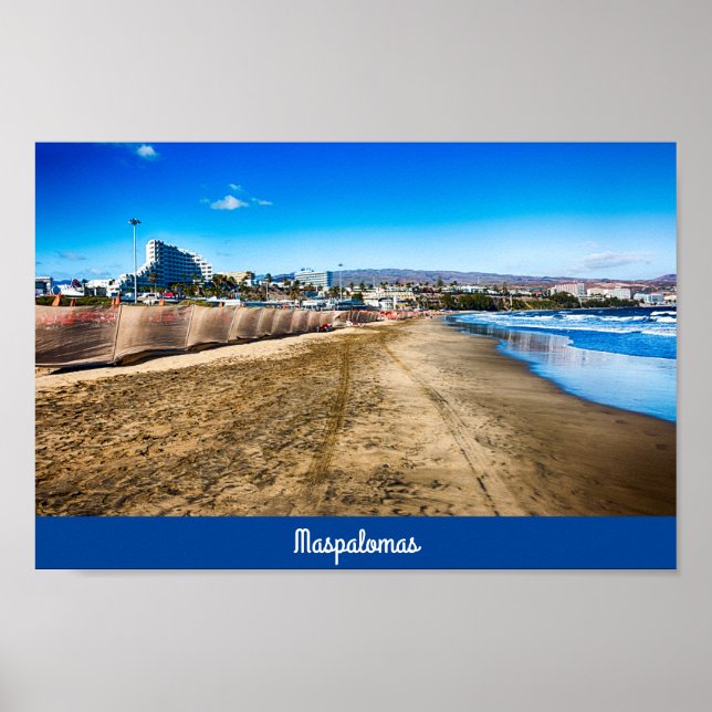 Poster Maspalomas (Devant)