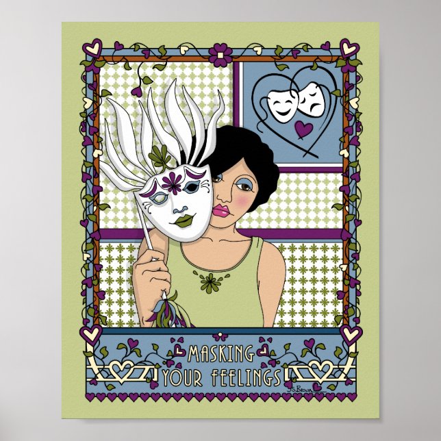 Poster Masquage de vos sentiments_A_8x10 (Devant)