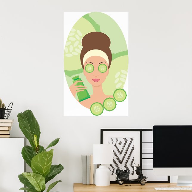 Poster Masque au concombre (Créateur téléchargé)