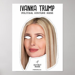 Poster Masque costume Ivanka Trump