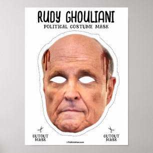 Poster Masque costume Rudy Ghouliani
