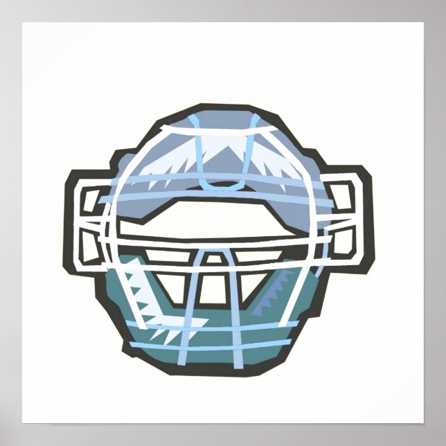 Poster Masque de cache (Devant)