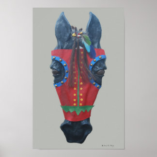 Poster Masque de cheval 1