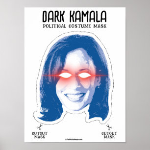 Poster Masque de costume Dark Kamala