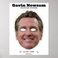 Masque de costume Gavin Newsom