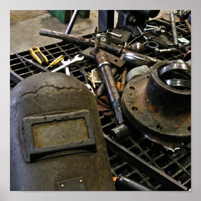 Poster masque de soudage (Devant)