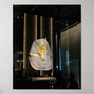Poster Masque d'or de Toutânkhamon | Pharaon de l'Égypte