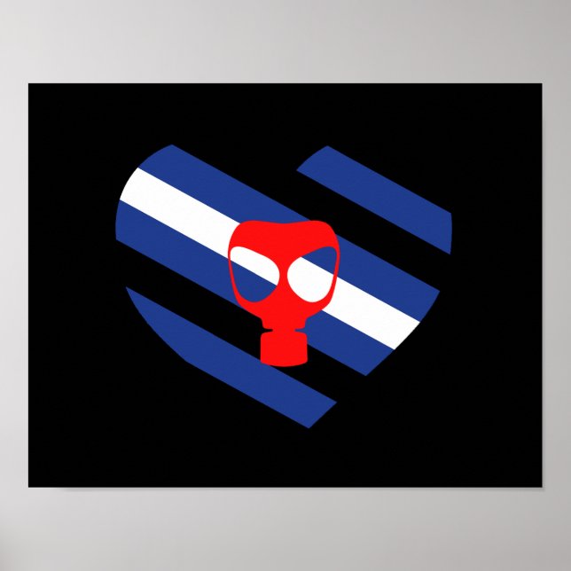 Poster Masque Fierté (Devant)