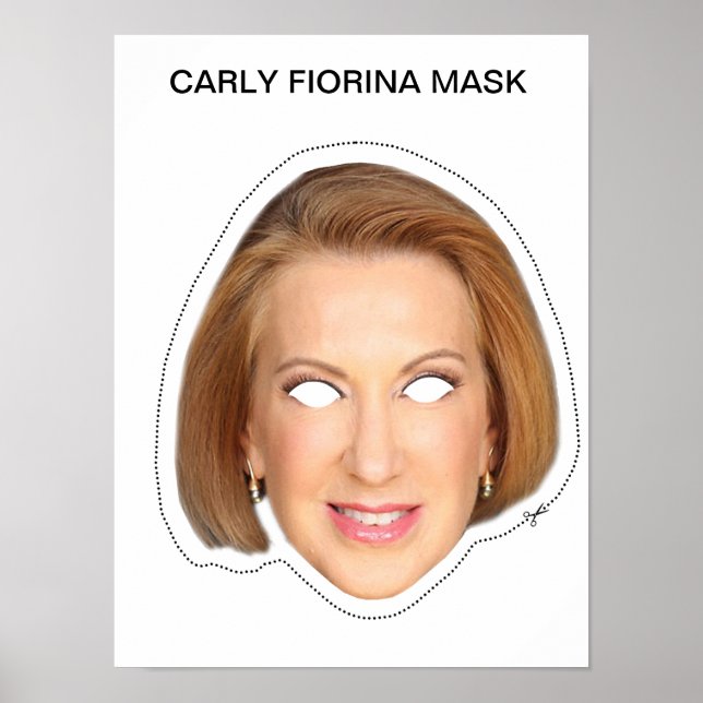 Poster Masque Fiorina Carly (Devant)
