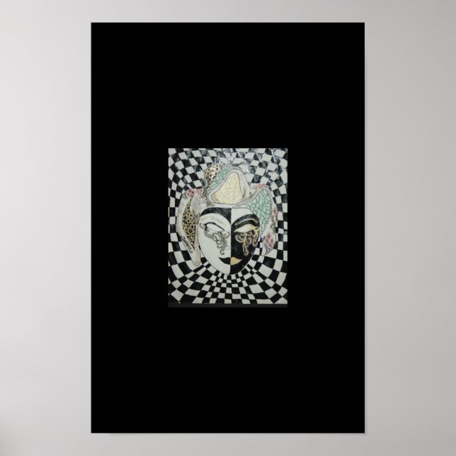Poster Masque vénitien (Devant)