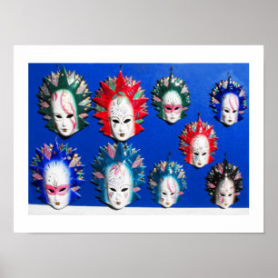 Poster Masques faciaux