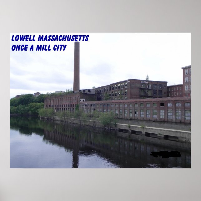POSTER MASSACHUSETTS MILLS (Devant)