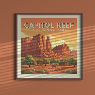 Poster Massachusetts vintages de Boston