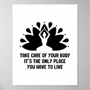 Poster Massage ayurvédique   Méditation Ayurveda Cadeau I