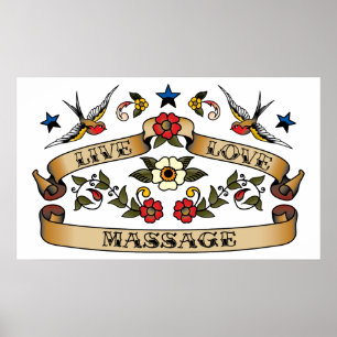 Poster Massage d'amour en direct