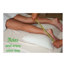 Massage En Bambou Sur Ankle