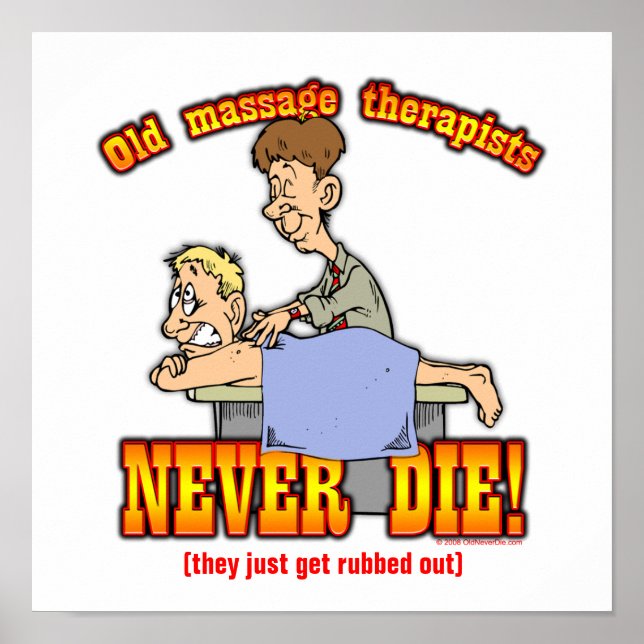 Poster Massages (Devant)