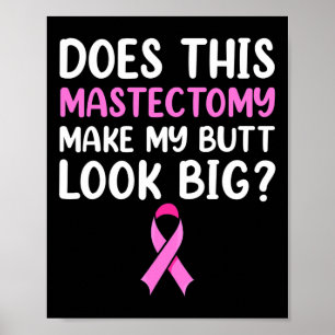 Poster Mastectomie Survivante Vêtements de récupération