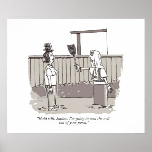 Poster mat de la valeur Evil Perm