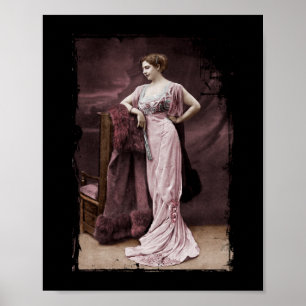 Poster Mata Hari in Theatre Dress