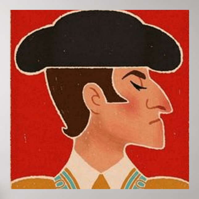 Poster Matador espagnol | Espagne (Devant)