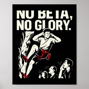 Poster Matériel d'escalade graphique Sans Beta Sans Gloir