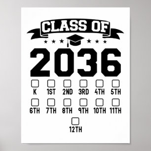 Poster Maternelle Cl de 2036 Première Journée d'École Vér