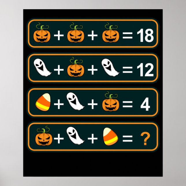 Poster Math Enseignant équation Mathématiques Mathématiqu (Devant)