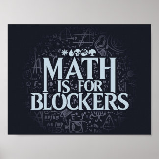 Poster Math est pour Blockers Artifact Edition