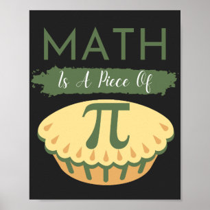 Poster Math Est Un Pièce De Pi Funny Pi Day 2023