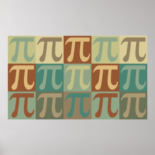 Poster Math Pop Art (Devant)