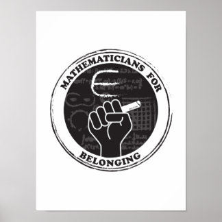 Poster Mathématiciens pour l'affiche d'appartenance