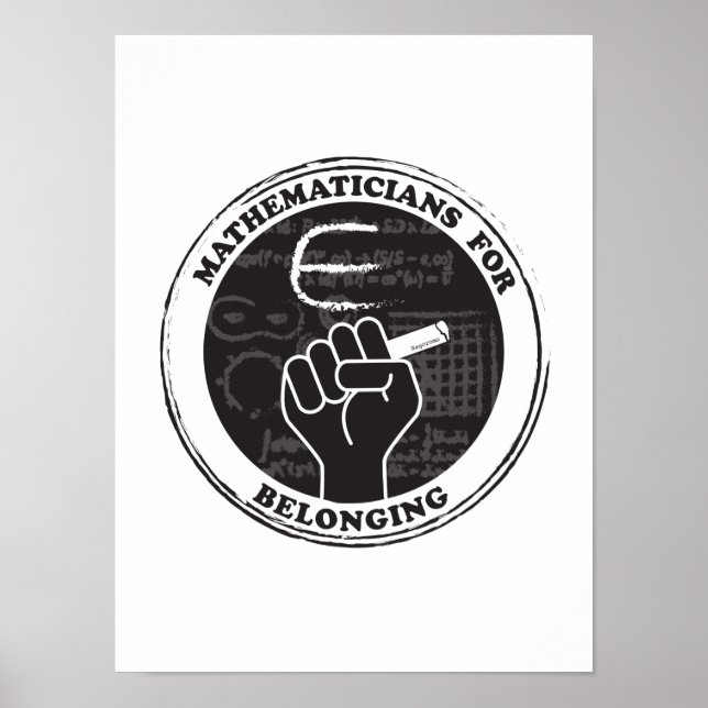 Poster Mathématiciens pour l'affiche d'appartenance (Devant)