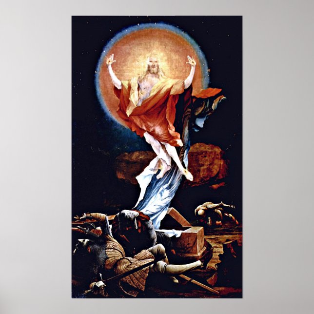 Poster Mathis Grunewald Gothart - Résurrection (Devant)