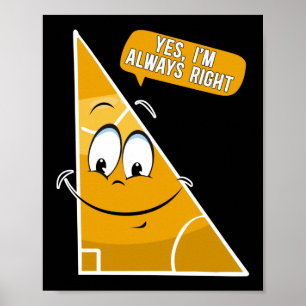 Poster Maths Oui Je Suis Toujours Bien Enseignant Nerd Ét