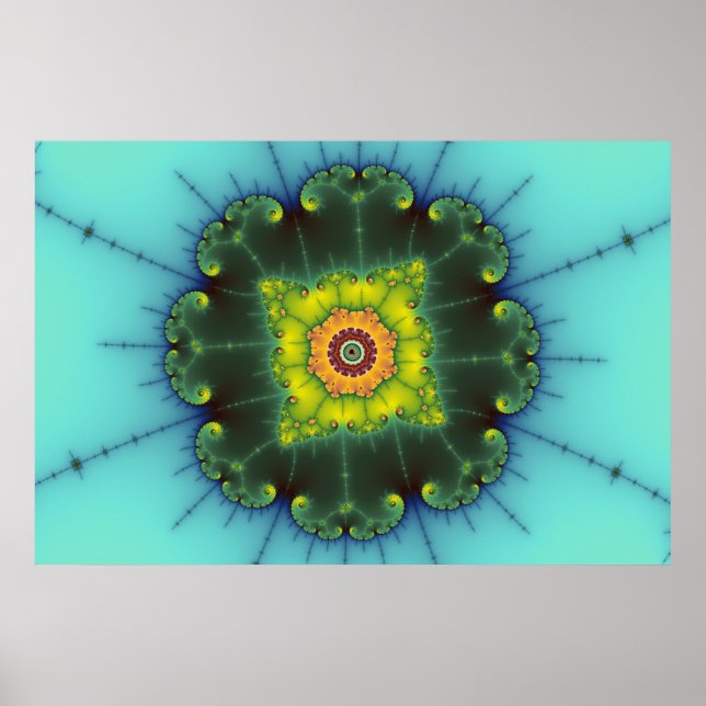 Poster Matilda 1 - Art fractal (Devant)