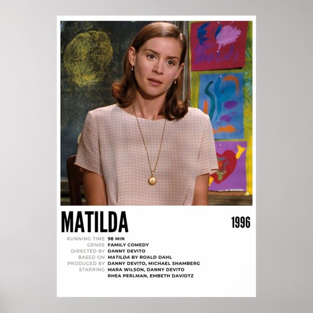 Poster Matilda Movie VI (Devant)