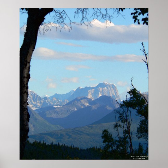 Poster Matin à la dent de Moose (Devant)