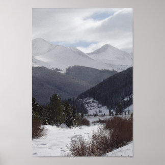 Poster Matin d'hiver