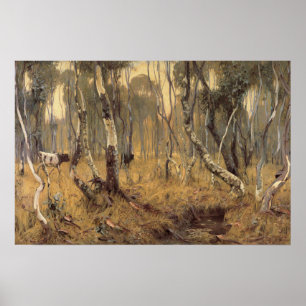 Poster Matin Mystique Hans Heysen 1904 Australie-Méridion