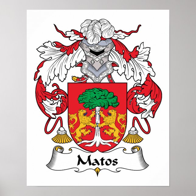Poster Matos Family Crest (Devant)