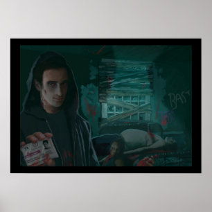 Poster Matt, Le Chasseur De Vampire Pas Particulièrement