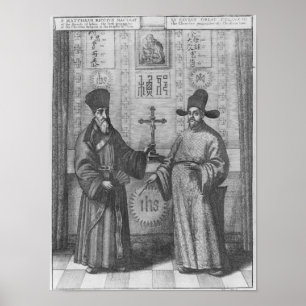 Poster Matteo Ricci et Paulus Li