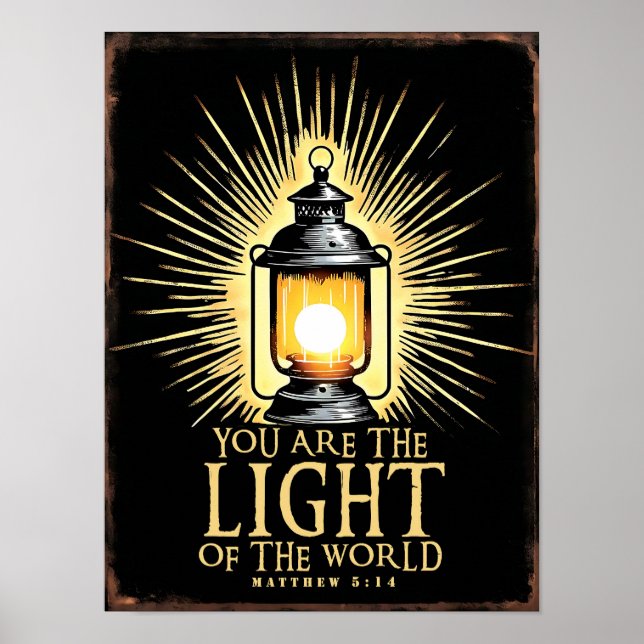 Poster Matthew 5:14 (Devant)